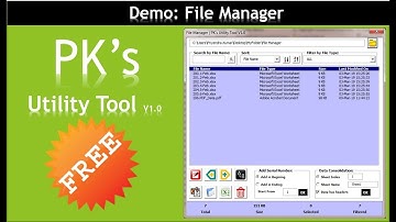 Demo: File Manager || PK