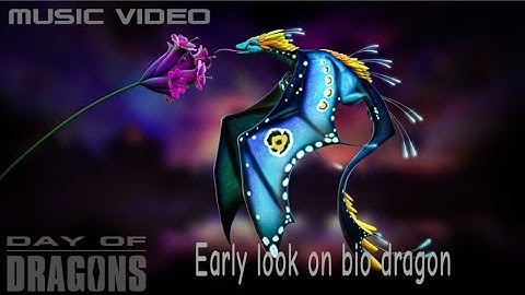 Day of dragons early look on Biolumin dragon just chilling