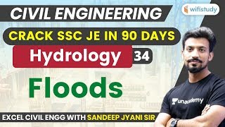 10:00 PM - SSC JE 2019-20 | Civil Engg. by Sandeep Sir | Floods
