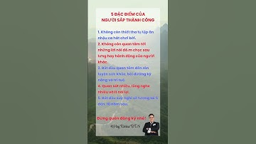 5 ĐẶC ĐIỂM CỦA #baihoccuocsong #HuyReviewBĐS #xuhuong #shorts #thinhhanh