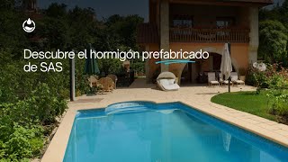 Descubre el hormigón prefabricado de SAS | Piscinas CI Madrid