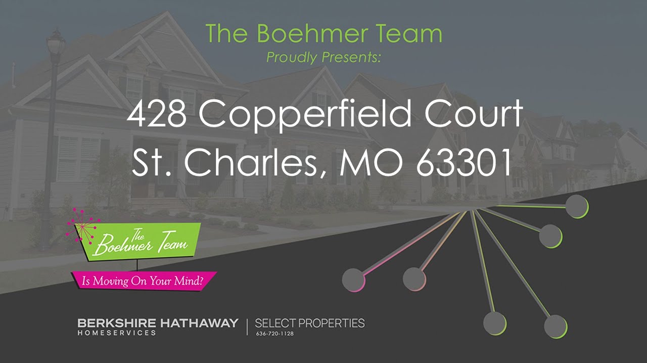 SOLD!!!/ 428 Copperfield Court, St. Charles, MO 63301/ The Boehmer Team