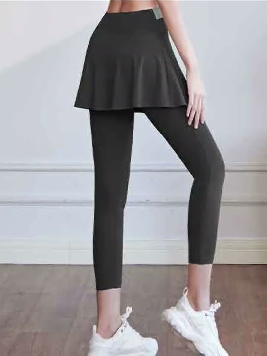 Discover Ultimate Flexibility with Our Yoga Skirt Leggings! #ISPO2024 #Activewear