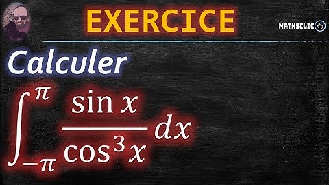 🔴MATHSCLIC EXERCICE | CALCUL DE L