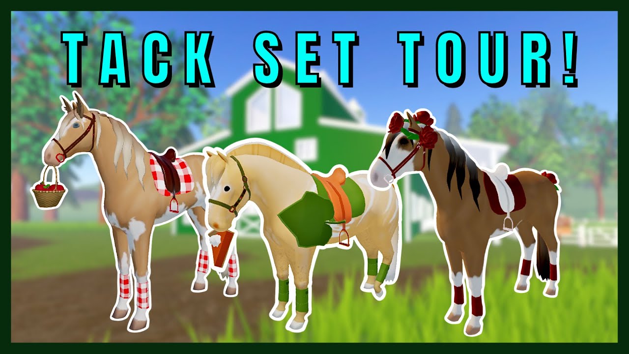 TACK SET TOUR + 2.5K SUBSCRIBER *GIVEAWAY*! 🎉Wild Horse Islands YouTube