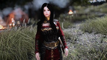 Skyrim DLC1 Vampire Royal Armor SMP CBBESMP(3BBB)/BHUNP/UBE SE
