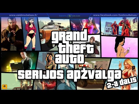 Nuo GTA:SA iki GTA 6!! GTA Serijos Apžvalga! 2-a dalis