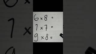 Easy way to learn multiplication using the finger arithmetic method (part 2)