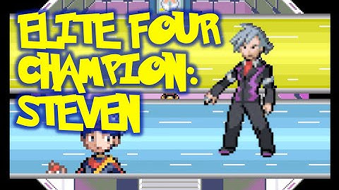 CPUnerd110 Vs. Pokemon Ruby Champion: Steven