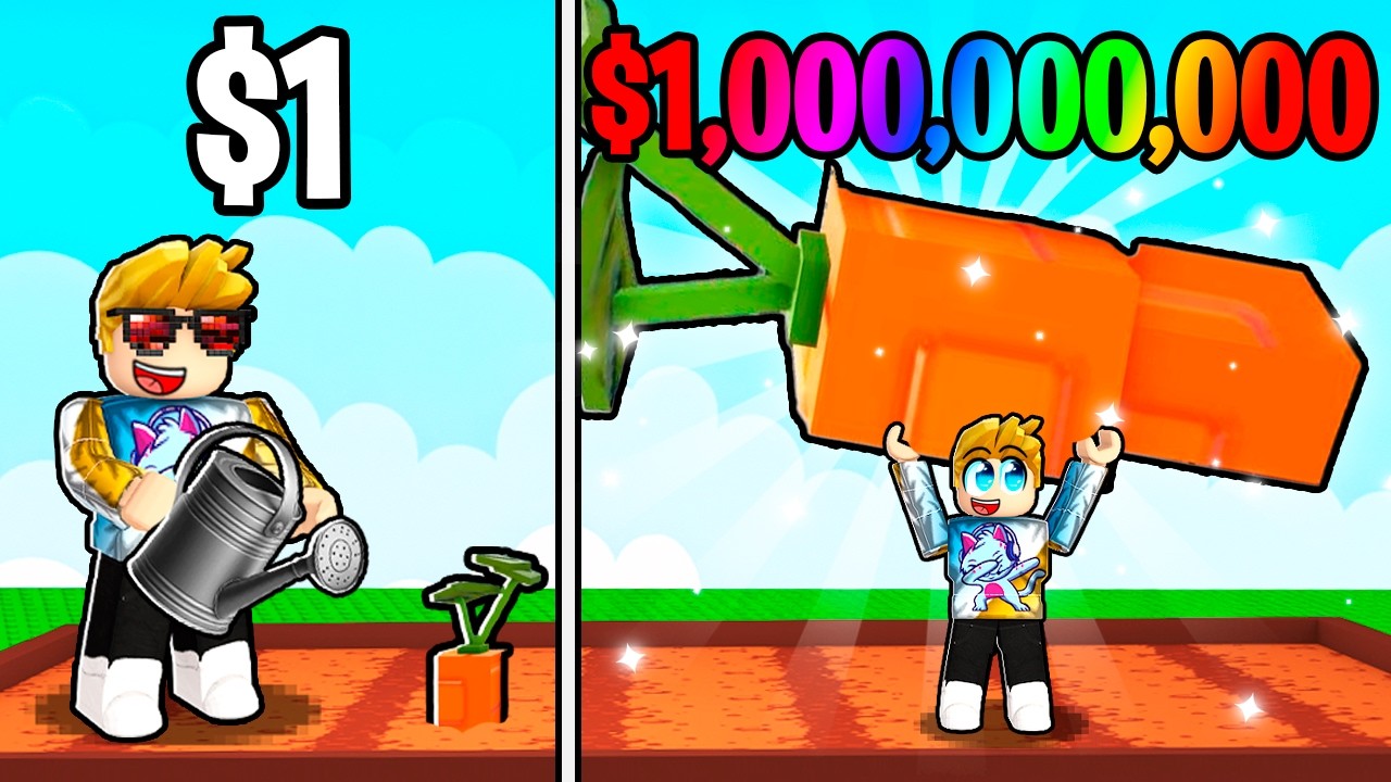Becoming The Richest in Garden Horizons (Grow a Garden 2)