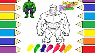 Hulk Coloring Fun For Kids Creative Hulk Art Activities