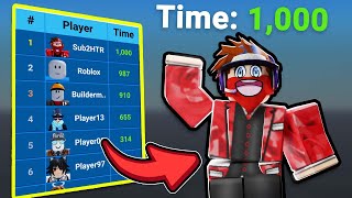 How to make a TIME PLAYED LEADERBOARD in ROBLOX!