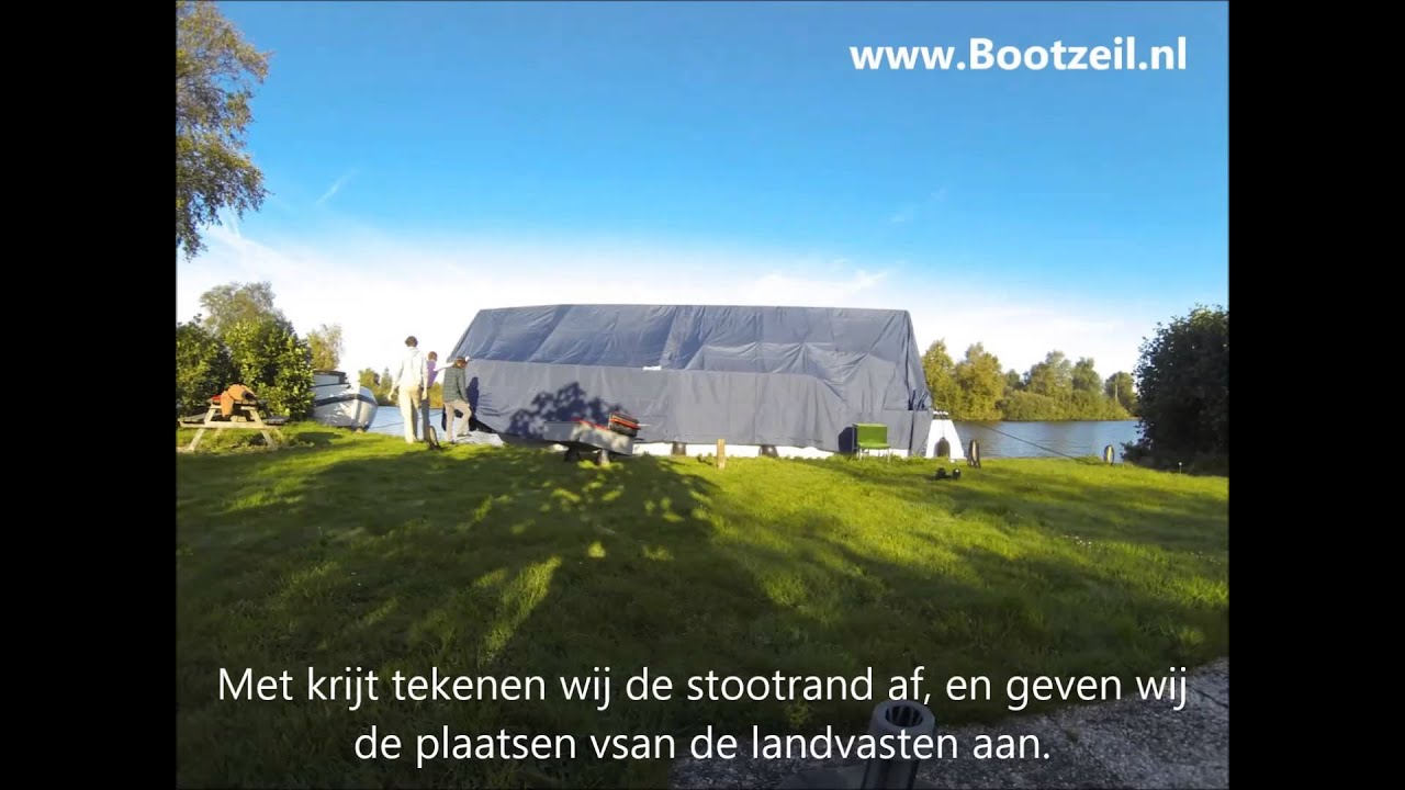 dekzeil motorboot afdekzeil bootzeil