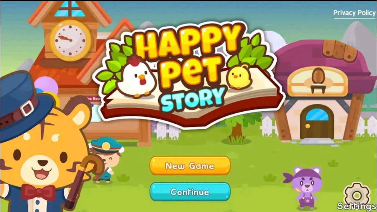 Happy Pet Story Virtual Pet Gameplay Walkthrough New Game (Happy