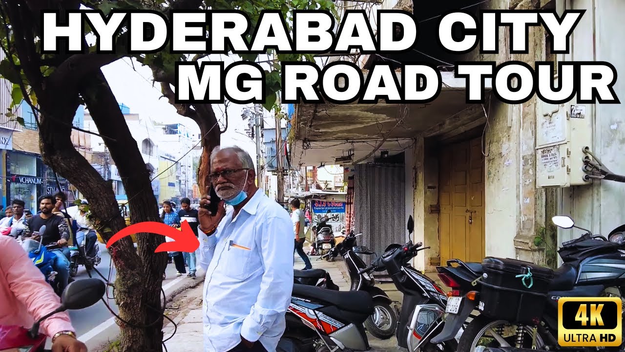 Exploring Hyderabad's Iconic MG Road: A 4K Journey Through Urban Elegance and Timeless Charm