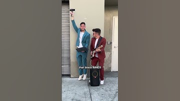 Thumbnail of ⬆️full song here⬆️When You Find Random Rappers in Hollywood🤯 @CrashAdams