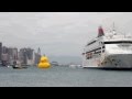 橡皮鴨游世界．香港站 (縮時攝影) Rubber Duck Project．Hong Kong Tour (Time-Lapse)