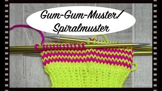 GUM-GUM-Muster oder auch Helix- oder Spiralmuster