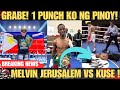 PINOY 1 PUNCH KO! HALOS MA DEADBOL ANG KALABAN | MELVIN JERUSALEM VS SIYAKHOLWA KUSE SA PILIPNAS