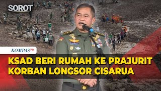 Download Lagu KSAD Maruli Beri Rumah Bagi Keluarga Prajurit Korban Longsor Cisarua Bandung Barat MP3
