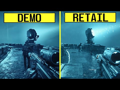 Call of Duty Modern Warfare 3 (2023) - PS5 vs PS4 Graphics Comparison  [4K60HD] 