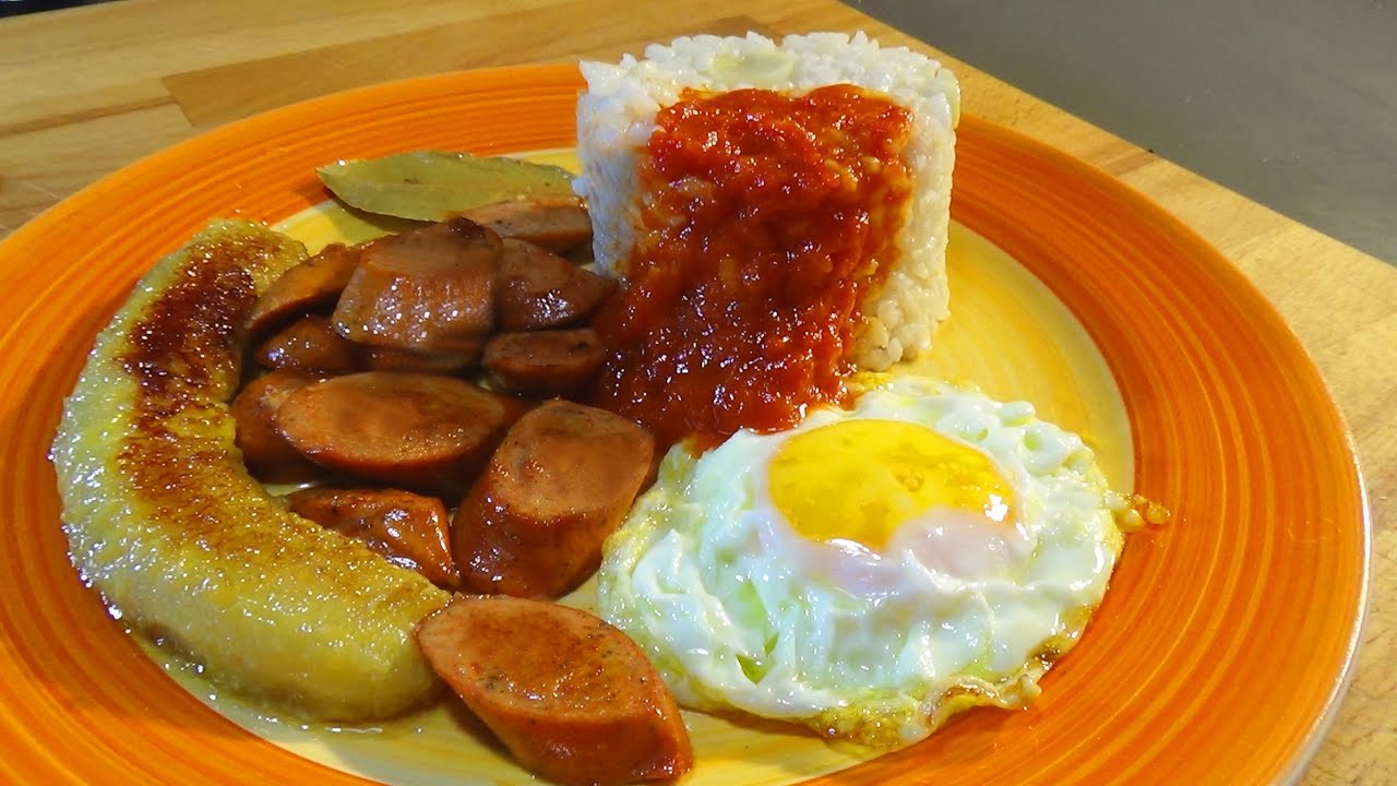 ARROZ A LA CUBANA. MAMASITA !!!!