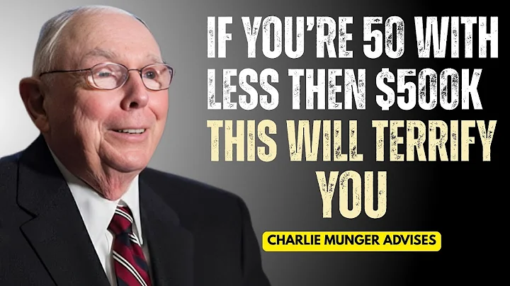 Charlie Munger: If You're 50 With Less Than $500K - This Will Terrify You