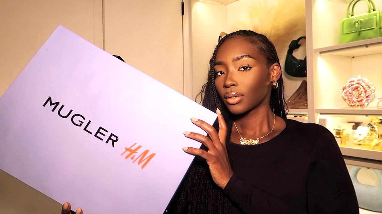 Mugler x H&M Try-On Haul |12 items| My Thoughts On The Collection|  AMINACOCOA
