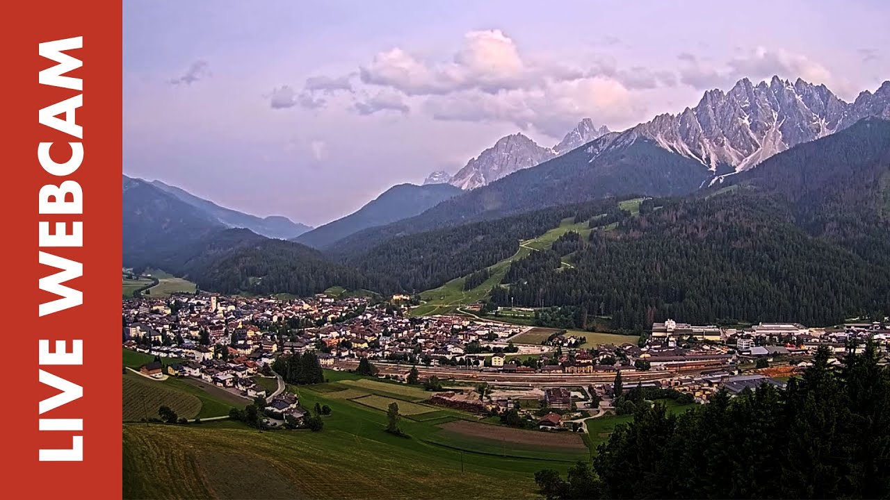 Webcam Live Val Pusteria - San Candido e Monte Baranci