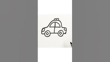 How to draw car step by step #shorts #howtodraw #drawing #easydrawings #drawingvideo #cardrawing