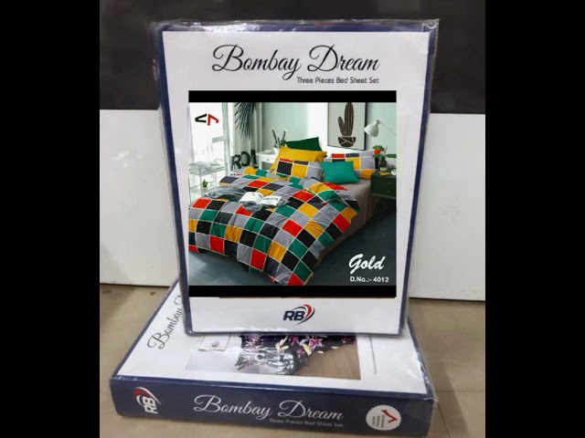 #newcollection #Galaxy cotton #book folding bed sheet double bed #support class=