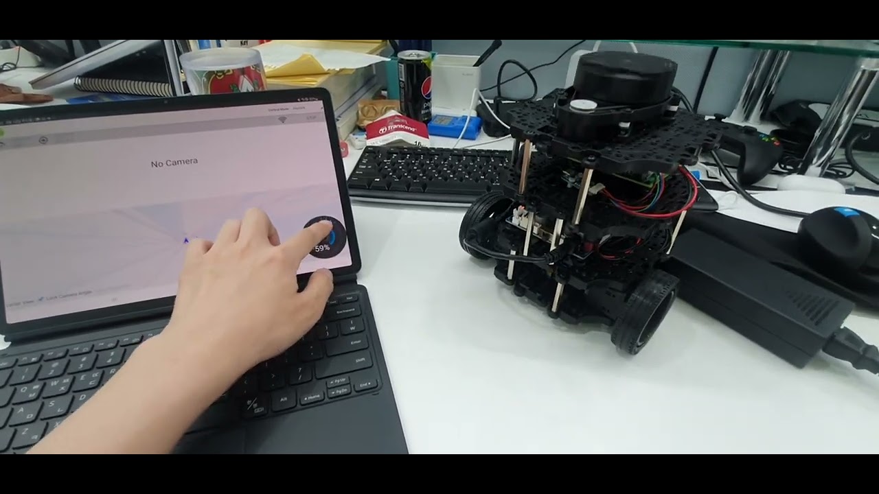 ROS Robot Control by Android - YouTube