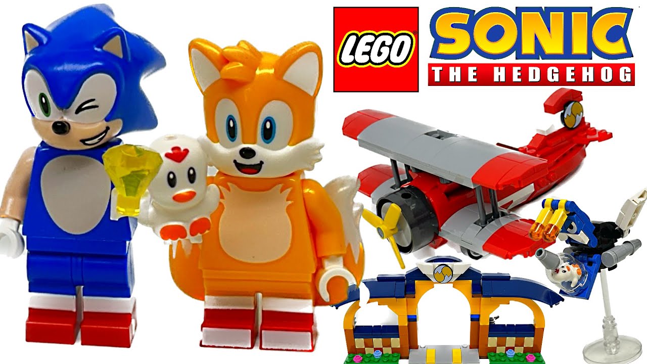 Lego Sonic - Oficina Do Tails E Avião Tornado