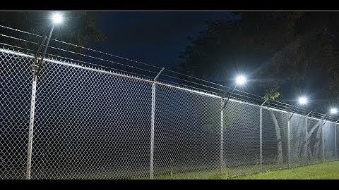 Senstar LM100 Perimeter Intrusion Detection and Deterrence System