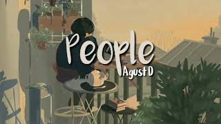 [Lirik] People - August D/Suga Mixtape | Terjemahan Indo