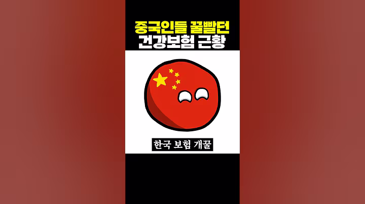 중국인들 꿀빨던 건강보험 근황