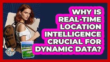 Why Is Real-time Location Intelligence Crucial For Dynamic Data? - The Geography Atlas