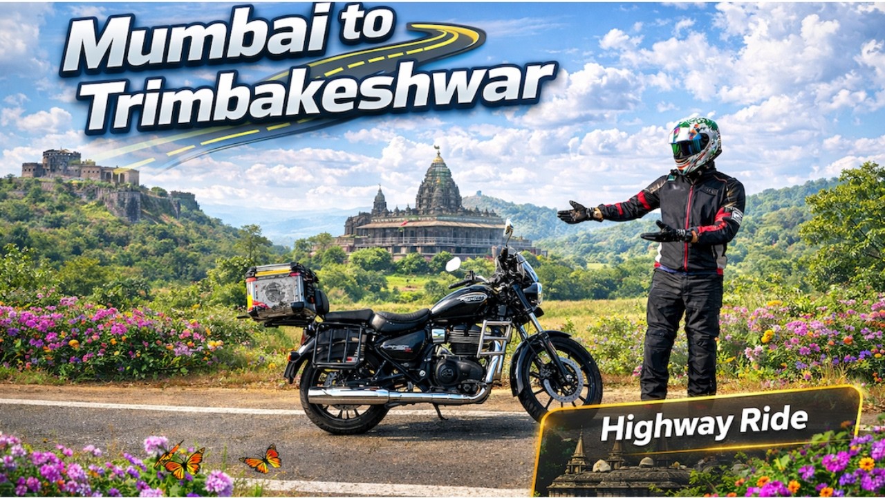 Mumbai to Trimbakeshwar Bike Ride 🏍️ | Kasara Ghat, Highways & Divine Journey#marathi #motovlog