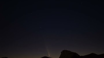Comet C/2023 A3 Tsuchinshan-ATLAS Time Lapse