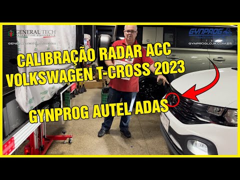 CALIBRAÇÃO RADAR ACC T-CROSS 2023 (GYNPROG AUTEL ADAS)