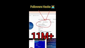Instagram Followers Hacks 🧑‍💻 || insta followers hack kese kare. #hacker #trending #coding