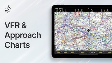 Discover VFR & Approach Charts in Air Navigation Pro!