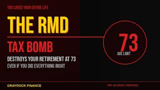 The RMD Tax Bomb That Will Destroy Your Retirement (Even If You Did Everything Right)