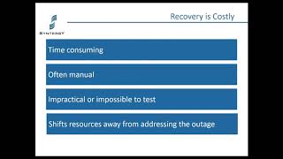 High Availability for OpenText Content Suite - Syntergy Webinar - Sept 25, 2019 Net Worth