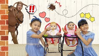 ごはんの後片付けしなかったら大変な事になっちゃった!!赤ちゃんのお世話♡ごっこ遊びhimawari-CH ごはんの後片付けしなかったら大変な事になっちゃった!!赤ちゃんのお世話♡ごっこ遊びhimawari-CH