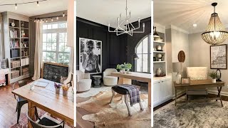 54 Inspiring Modern Farmhouse Home Office Decor Ideas to Elevate Your Workspace