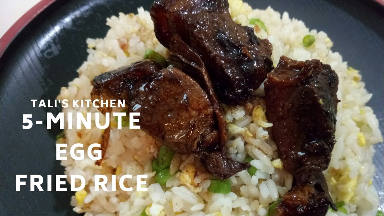 5-Minute Egg Fried Rice | Easy and Quick Egg Fried Rice | Tali's ...