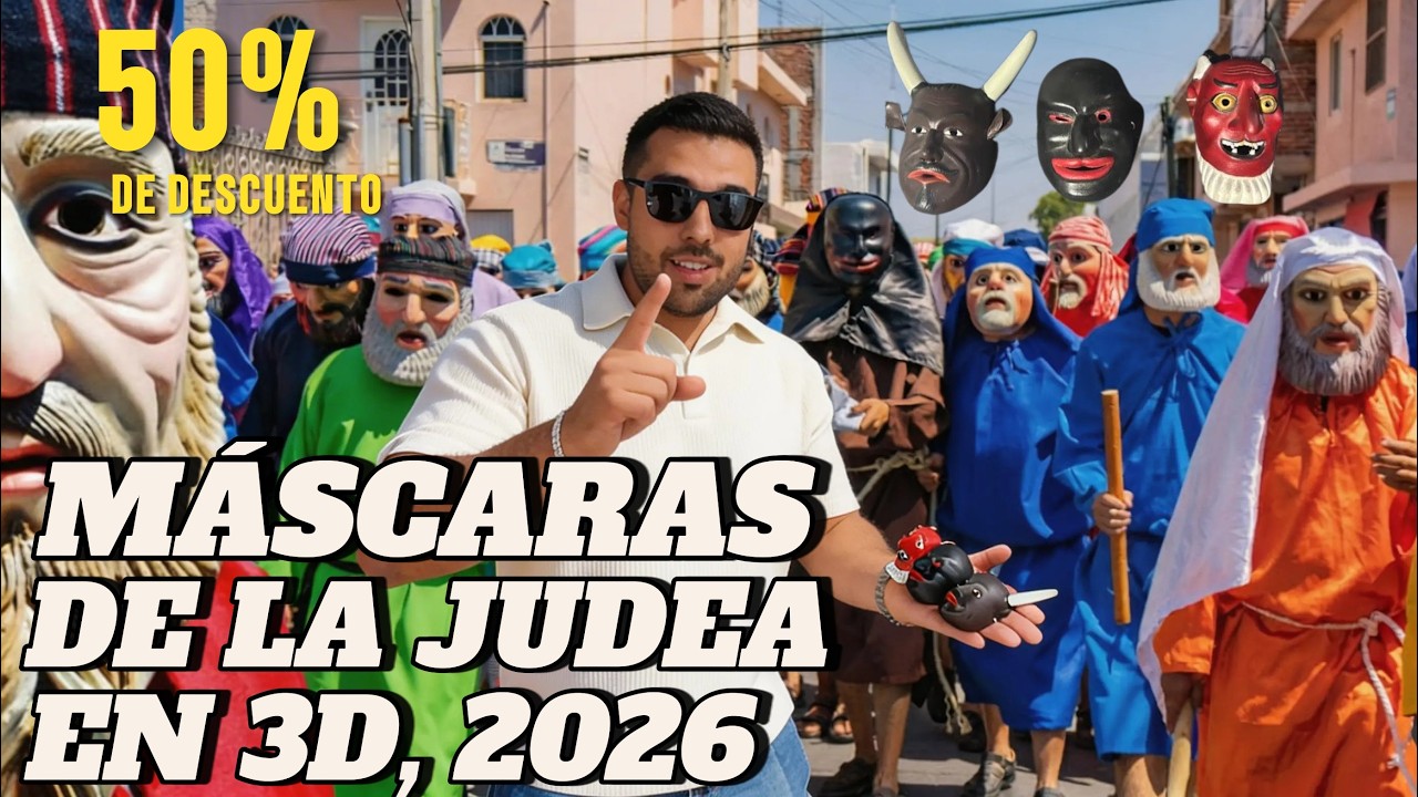 Fabricación REAL de las Máscaras en resina || Que Hay tras la Judea de Purisima del Rincón 2026…