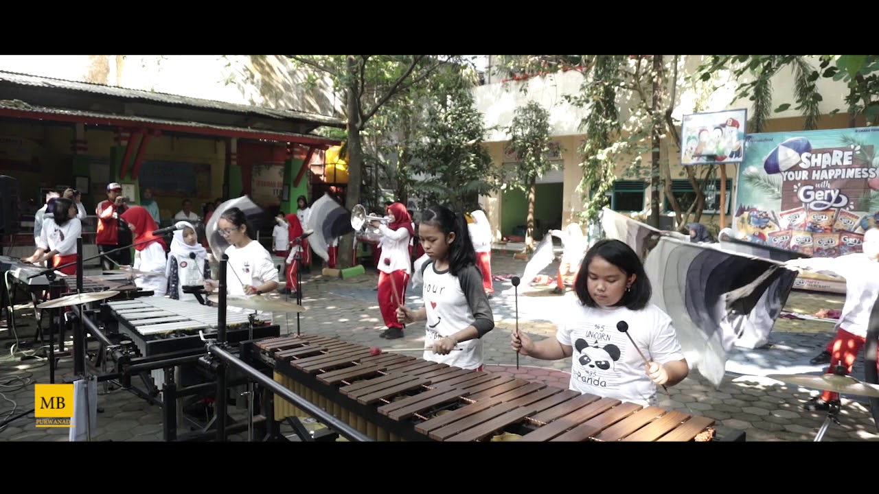 MARCHING BAND PURWANADA SD PURWANTORO MALANG - KONSER PAMIT