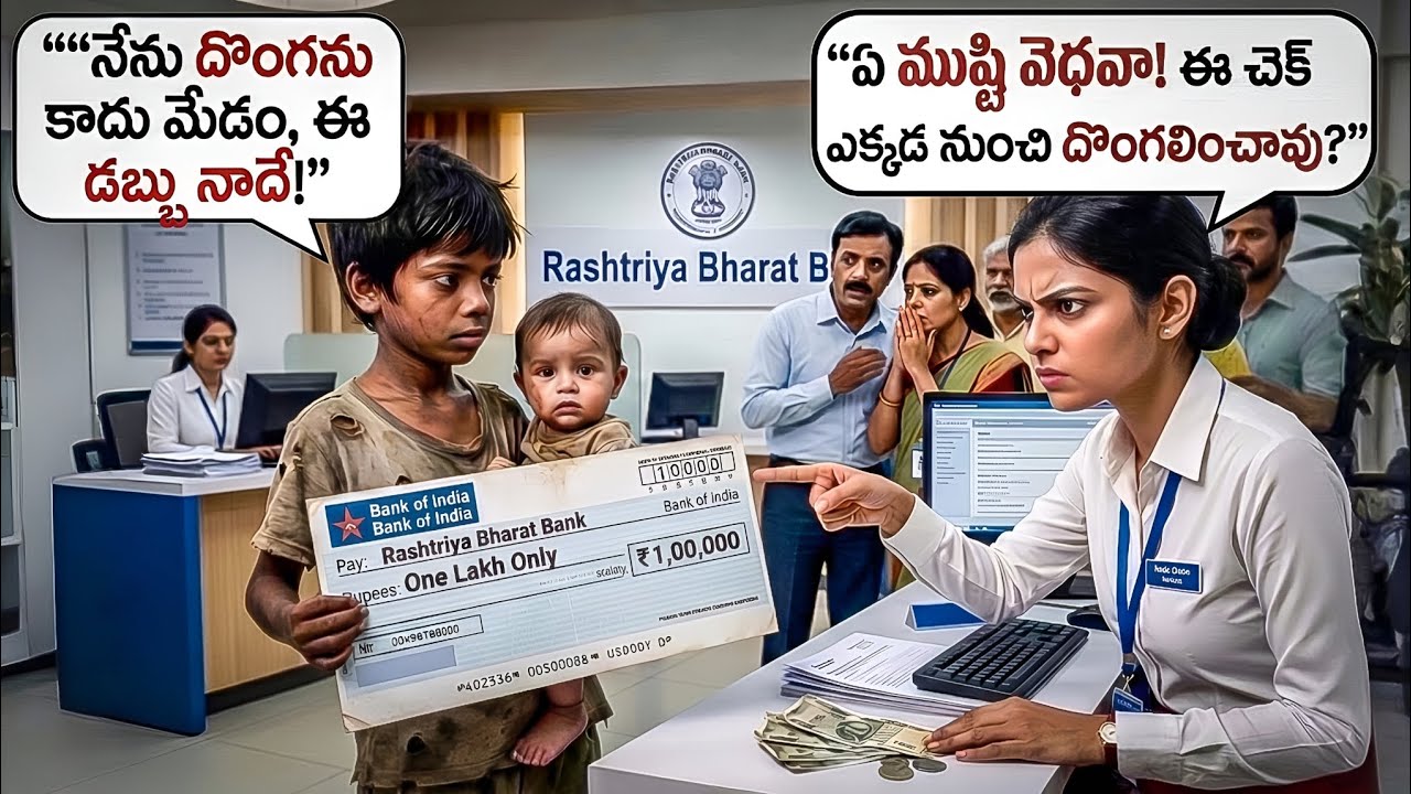 పేద చెత్త ఏరుకునేవాడు చెక్‌తో బ్యాంక్‌కు వెళ్తే దొంగ అనుకుని అరెస్ట్ చేసారు! నిజం తెలిసి అందరూ షాక్😱